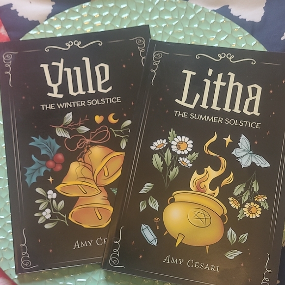 Other - Set Of 2 Yule and Litha Solstice Books by Amy Cesari